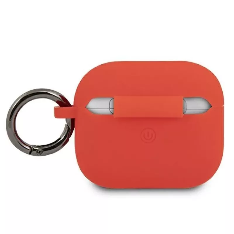 Ferrari FEA3SILRE Custodia in Silicone per Apple AirPods 3a Generazione, Rossa