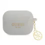 Guess GUAPLSC4EG Custodia AirPods Pro Grigia Silicone Charm 4G Collezione