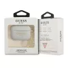 Guess GUAPLSC4EG Custodia AirPods Pro Grigia Silicone Charm 4G Collezione