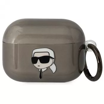 Karl Lagerfeld KLAPHNIKTCK Custodia AirPods Pro Nero Karl Head