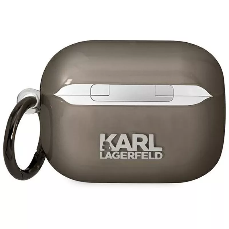 Karl Lagerfeld KLAPHNIKTCK Custodia AirPods Pro Nero Karl Head