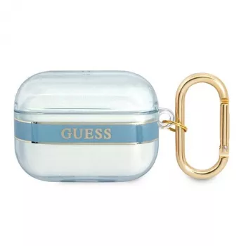 GUESS Strap Collection Custodia AirPods Pro - Blu