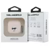 Karl Lagerfeld Silicone Choupette Testa 3D Custodia per AirPods 4 - Rosa