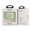 GUESS GUAPLSCHSN Custodia AirPods Pro Verde Silicone Charm Heart Collection