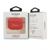 Custodia GUESS per AirPods Pro in silicone rossa Charm Heart Collection