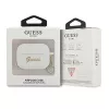 Custodia Guess GUAPLSCHSH per AirPods Pro in silicone bianca Charm Heart Collection