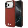Custodia MagSafe BMW M FW Metal Logo per iPhone 17 Pro Max, Rossa