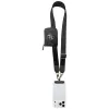 Tracolla universale per telefono GUESS 4G Metal Logo con piccola pochette nera