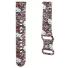 Bracciale universale in silicone Hello Kitty con motivo graffiti tags, rosa, 20 mm