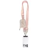 Tracolla universale per telefono GUESS 4G Metal Logo con piccola pochette - Rosa