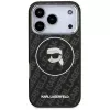 Custodia MagSafe Karl Lagerfeld IML Karl Head Logo per iPhone 17 Pro Max nera