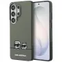 Custodia MagSafe Karl Lagerfeld Samsung Galaxy S26 Ultra IML Peekaboo Karl&Choupette verde