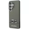 Custodia MagSafe Karl Lagerfeld Samsung Galaxy S26 Ultra IML Peekaboo Karl&Choupette verde