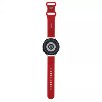 Bracciale universale in silicone Hello Kitty HKUWMSCHBLR testa Kitty rossa 20mm