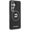 Custodia MagSafe Karl Lagerfeld IML Repeated Choupette per Samsung Galaxy S26 Ultra, Nera
