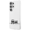 Custodia MagSafe Karl Lagerfeld IML Peekaboo Karl & Choupette per Samsung Galaxy S26 Ultra - Trasparente