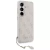 Custodia MagSafe GUESS 4G Classic Logo Charm per Samsung Galaxy S26 - Rosa