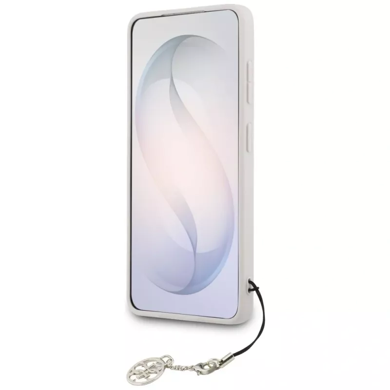 Custodia MagSafe GUESS 4G Classic Logo Charm per Samsung Galaxy S26 - Rosa