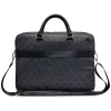 Borsa per laptop GUESS 4G Round & Classic Logos Stripe 16 pollici nera