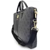 Borsa per laptop GUESS 4G Round & Classic Logos Stripe 16 pollici nera