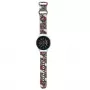Bracciale universale in silicone Hello Kitty graffiti rosa 22mm