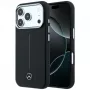 Custodia MagSafe Mercedes Pelle Semi Wrap Iconic Line per iPhone 18 Pro Max / 17 Pro Max - Nero