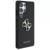 Custodia GUESS Grained Big 4G Logo Small Classic Logo per Samsung Galaxy S25 Ultra - Nero