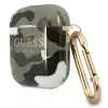 Custodia GUESS Camo Collection per AirPods 1/2 Verde/Khaki