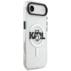 Karl Lagerfeld IML Choupette Sketch Logo Custodia MagSafe per iPhone Air, Trasparente