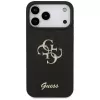 Custodia GUESS Fixed Glitter Big 4G per iPhone 18 Pro Max / 17 Pro Max - nero