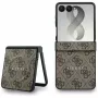 Custodia MagSafe GUESS 4G Classic per Samsung Galaxy Z Flip5 - marrone