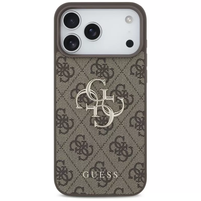 Custodia GUESS 4G Big Logo per iPhone 17 Pro Max / 18 Pro Max - marrone