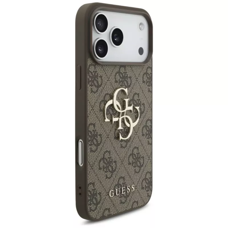 Custodia GUESS 4G Big Logo per iPhone 17 Pro Max / 18 Pro Max - marrone