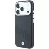 Custodia MagSafe BMW Sign Inclined Deboss Letters per iPhone 18 Pro / 17 Pro - grigio