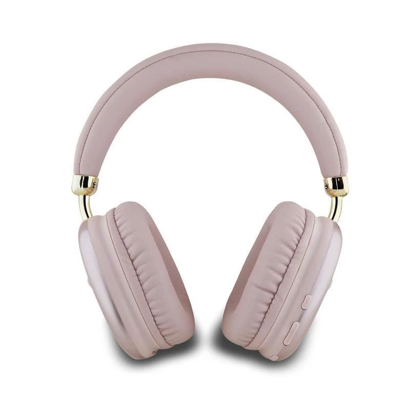 Cuffie on-ear Bluetooth GUESS Metallic Triangle Logo V5.3 rosa
