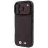 Custodia MagSafe BMW M IML Frosted Metal Logo & Trims per iPhone 18 Pro / 17 Pro - bordeaux