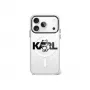 Custodia MagSafe Karl Lagerfeld IML Choupette Sketch Logo per iPhone 17 Pro - trasparente