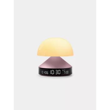 Sveglia con luce alba Lexon Mina Sunrise, rosa chiaro