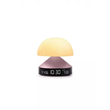 Sveglia con luce alba Lexon Mina Sunrise, rosa chiaro