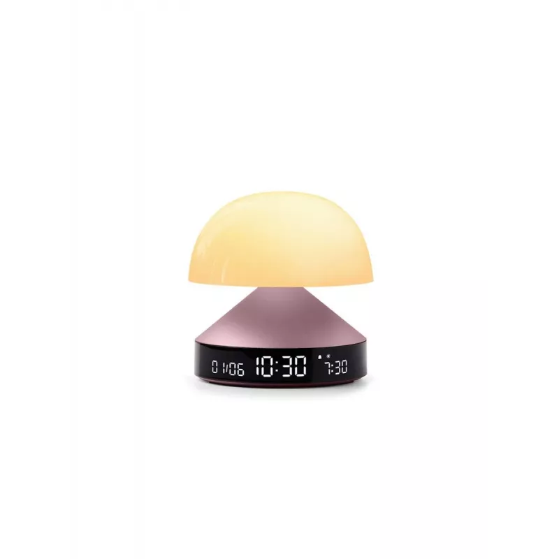 Sveglia con luce alba Lexon Mina Sunrise, rosa chiaro