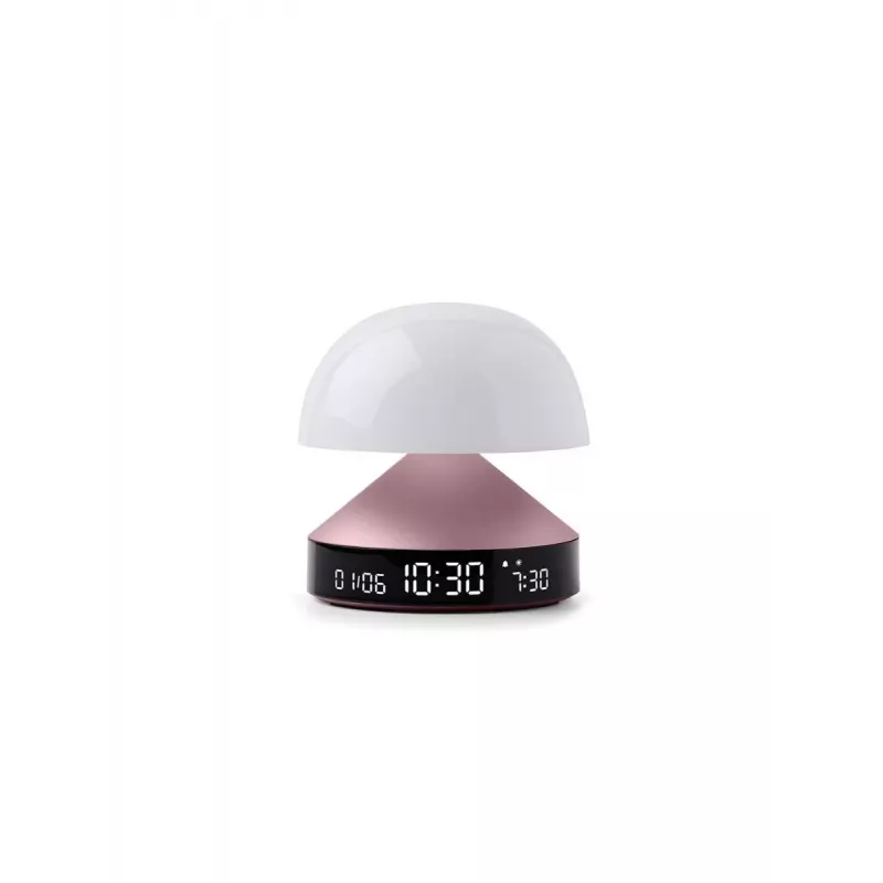 Sveglia con luce alba Lexon Mina Sunrise, rosa chiaro