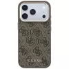 Custodia GUESS 4G & Big Resin Logo per iPhone 17 Pro / 18 Pro - marrone