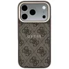 Custodia MagSafe GUESS Embossed 4G Classic per iPhone 17 Pro Max / 18 Pro Max - marrone