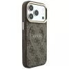 Custodia MagSafe GUESS Embossed 4G Classic per iPhone 17 Pro Max / 18 Pro Max - marrone