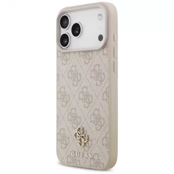 Custodia MagSafe GUESS 4G Small Classic Logo per iPhone 18 Pro Max / 17 Pro Max - rosa