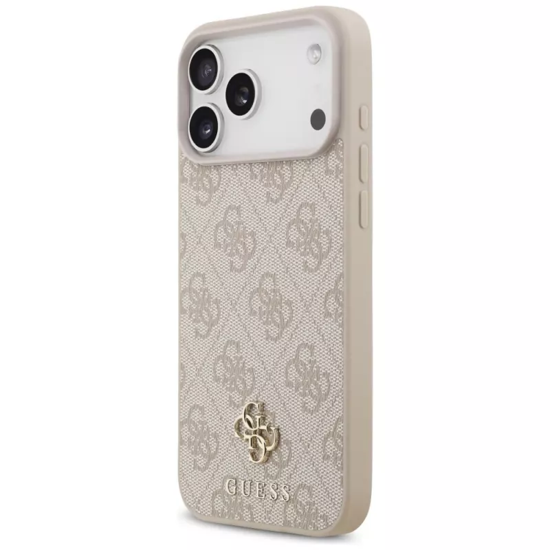 Custodia MagSafe GUESS 4G Small Classic Logo per iPhone 18 Pro Max / 17 Pro Max - rosa