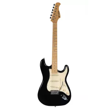 Chitarra elettrica Prodipe Guitars ST80MA BK - nero