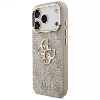 Custodia GUESS 4G Big Classic Logo per Apple iPhone 17 Pro / 18 Pro - oro rosa