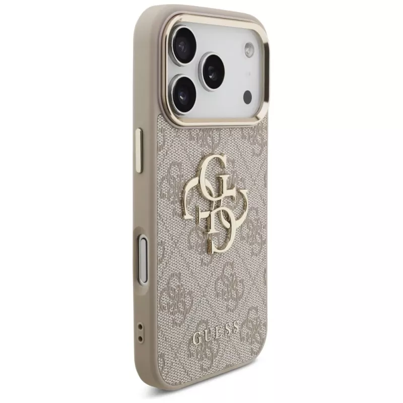 Custodia GUESS 4G Big Classic Logo per Apple iPhone 17 Pro / 18 Pro - oro rosa