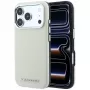 Custodia MagSafe Karl Lagerfeld con logo allungato in grana per iPhone 18 Pro / 17 Pro - beige